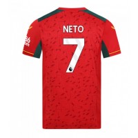 Wolves Pedro Neto #7 Vieraspaita 2023-24 Lyhythihainen